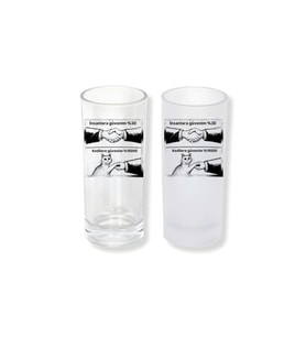 Ghostbastır Design Kedili Buzlu / Buzsuz Seçenekli Rakı Bardağı – 1 Adet Şık Sunum Bardağı 036