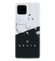 Vivo V30 Kılıf Desenli Silikon Life and Death 1339