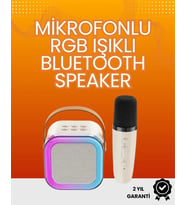 Yüksek Performanslı Kablosuz Karaoke Hoparlör