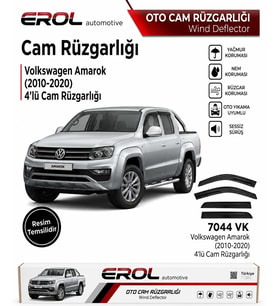 Volkswagen Amarok (2010-2020) 4'lü Pickup Mugen Cam Rüzgarlığı