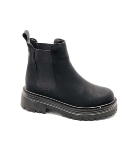 Ayakdaş 9956 Kaymaz Düz Taban Kadın Bot (Siyah)