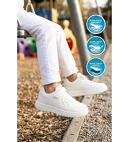 Cool GENİŞ KALIP Cırtlı Hafif Unisex Çocuk Spor Ayakkabı Cool Eldon F