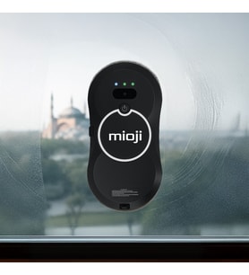 Mioji Mio VLR2 Cam Temizleme Robotu Ultrasonik Su Spreyli Akıllı Navigasyonlu Uzaktan Kumandalı - Siyah