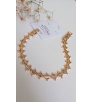 XUPİNG ÇELİK BİLEKLİK XO MARKA ROSE RENK ANTİ ALERJİK KARARMAZ VİP KARARMAZ SERİ 15-19 CM