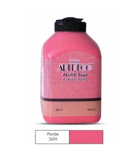 Artdeco Akrilik Boya 500ml Pembe 3604