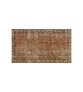 Yün&Pamuk El Yapımı Eskitme Halı 160x280 cm 9493