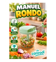 5 Bıçaklı İpli Manuel Rondo – Çek Bırak Mekanizmalı Sebze Doğrayıcı