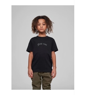 Çocuk Unisex Baskılı T-Shirt - Siyah