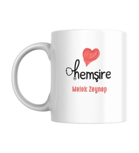 Hemşire Temalı Kişiye Özel Kupa Bardak