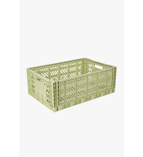 Katlanabilir Kasa, Pratik ve Şık Depolama Çözümü, 604022 Maxibox Lime Cream