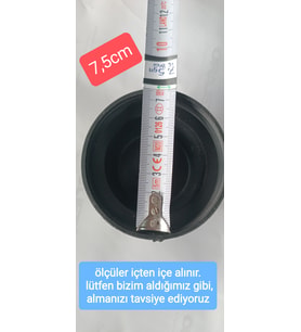YENİLZD Led Zenonlar Için Far Kapağı 7,5cm Ölçülerimiz Içten Içe Alınır. Ölçü Örneği Için Görsellere BakınızAC