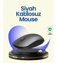 Pilelistore  Ayarlanabilir DPI Özellikli Mouse – Sessiz, Estetik ve Uyumlu