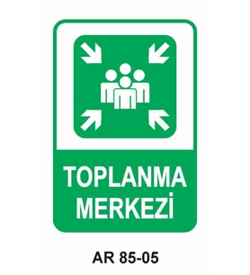 İŞ GÜVENLİĞİ UYARI LEVHASI 1 ADET PVC 21 X 29CM