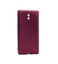 Nokia 3 Uyumlu Kılıf Zore Premier Silikon Kapak (Mürdüm)