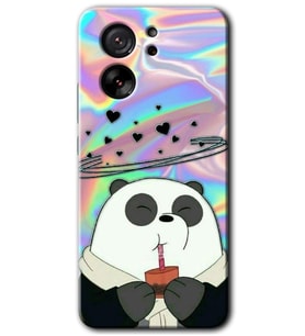 Xiaomi Mi 13T Pro Kılıf HD Desen Baskılı Arka Kapak - Milkshake Panda