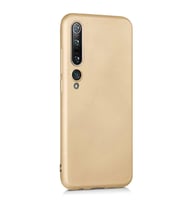 Xiaomi Mi 10 Pro Premium Silikon Kılıf Gold