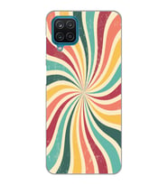 Samsung Galaxy M12 Uyumlu Colorful Tasarımlı Şeffaf Telefon Kılıfı