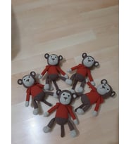 Organik Amigurumi Maymun Uyku Arkadaşı