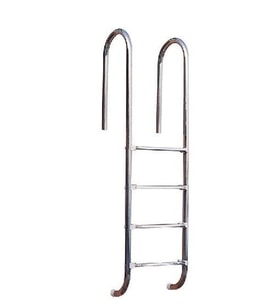 Havuz Merdiveni 4 Basamak U Model 316 (Krom)
