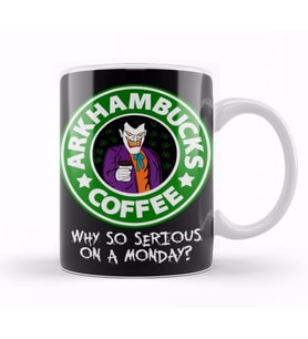 Joker Arkhambucks Kupa Bardak Porselen