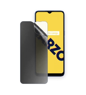 SChitec Realme Narzo 10A Uyumlu Ön Yüzey Hayalet Privacy Hidrojel Ekran Koruyucu