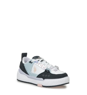 U.S. Polo Assn Dance Wmn 4Fx Beyaz-Laci Bayan Sneaker Ayakkabı  (Beyaz - Lacivert)