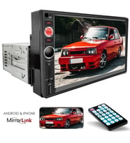 SOUNDWAY SW-6400 Araç Oto Double Teyp Single Dın 7 İnç 4X60W