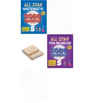 5.Sınıf ALL STAR 2025 Matematik Fen Bilimleri Soru Bankası