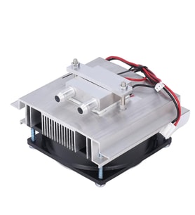 Termo Elektrik Peltier Su Soğutucu Sistem 50W Mini Klima Buzdolabı Buzluk Akvaryum Bilgisayar Araba
