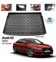 Audi A6 Bagaj Havuzu Paspası 2013-