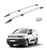Turtle Fiat Doblo(K9) 2023-2025 / Uzun Şasi Tavan Çıtası Crown Gri