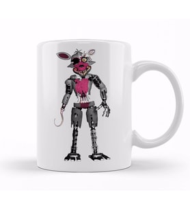 Nightmare  Foxy Kupa Bardak Porselen