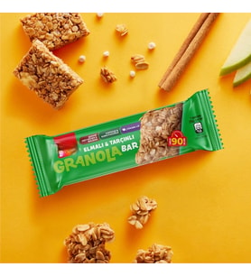 Granola Bar 25 Gr Elmalı ve Tarçınlı