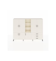 Arges Dolap 11 Raflı 3 Çekmeceli 7 Kapaklı 220x30x163 Aytaşı-Aytaşı