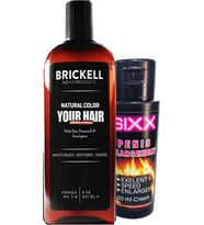 Brickell Saçsakal 237 ml Şampuan Anti.white + Sıxx Erkeklere Özeı Xxxlkrem 60ML