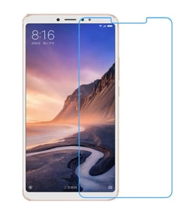 Xiaomi Mi Max 3 Uyumlu Ekran Koruyucu Screen Protector Tempered Glass Kristal Netliğinde %100 HD Görüntü, Yüksek Kalite Kırılmaz Temperli Cam