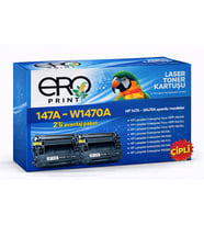 HP LaserJet Enterprise M611dn Çipli Muadil Toner - 25200 Sayfalık - 2'li Avantaj Paket