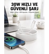 İos Uyumlu 8 X Xs Xr 11 12 13 14/pro Max Mini Plus Şarj Kablosu Yeni Nesil