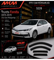 Toyota Corolla (2015-2017) 4'lü Mugen Cam Rüzgarlığı