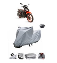 Arora Smart 50  Su Geçirmez Motosiklet Brandası ARKA ÇANTA UYUMLU