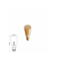 Dimmerli Uzun Flament 6 Watt Rustik Led Ampul Ct-4313