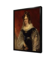 Kraliçe Elizabeth Çerçeveli Mdf Tablo