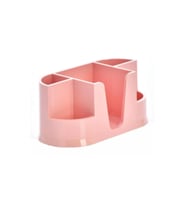 Ops Masa Seti Kalemlik Organizer Pastel Pembe Masa Üstü Organizer