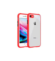 Apple iPhone 8 Uyumlu Kılıf Zore Kaff Kapak (Kırmızı)