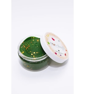 Mundough New Year Green Glittering Doğal Oyun Hamuru
