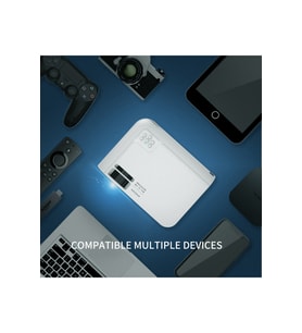 Mini Taşınabilir Full HD Wifi Projeksiyon, Yansıtma ve Ekran Mirroring