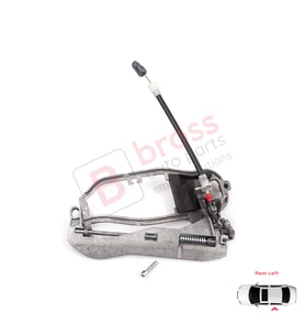 BMW X5 E53 2000-2006 51228243635 İçin Arka Sol Kapı Dış Açma Kolu Taşıyıcı Mekanizma Braketi