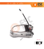 BMW X5 E53 2000-2006 İçin Arka Sol Kapı Dış Açma Kolu Taşıyıcı Mekanizma Braketi 51228243635