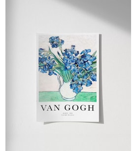 Çerçevesiz Poster Van Gogh Irıses No 2