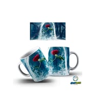 GHOSTBASTIR DESIGN Fanus Gülü Kupa Bardak Tek Adet K0472